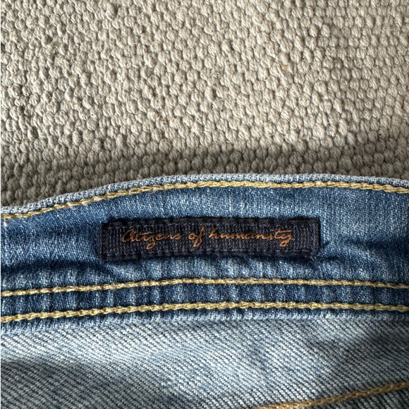 Citizens of Humanity Flair Jeans Women 29 Ingrid Stretch Low Rise Style #002-001 - Picture 5 of 9